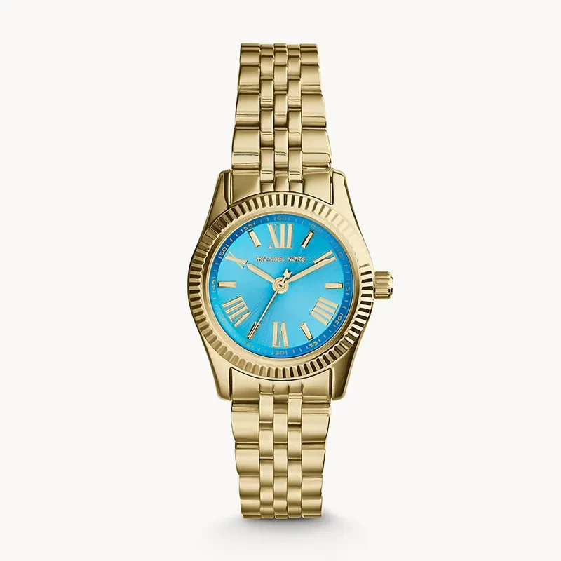 Michael Kors Petite Lexington Ocean Blue Dial Ladies Watch | MK3271